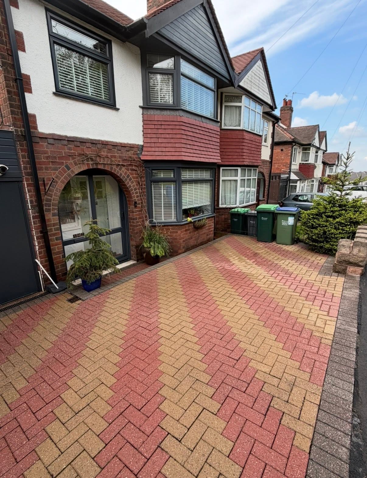 Paving after cleaning