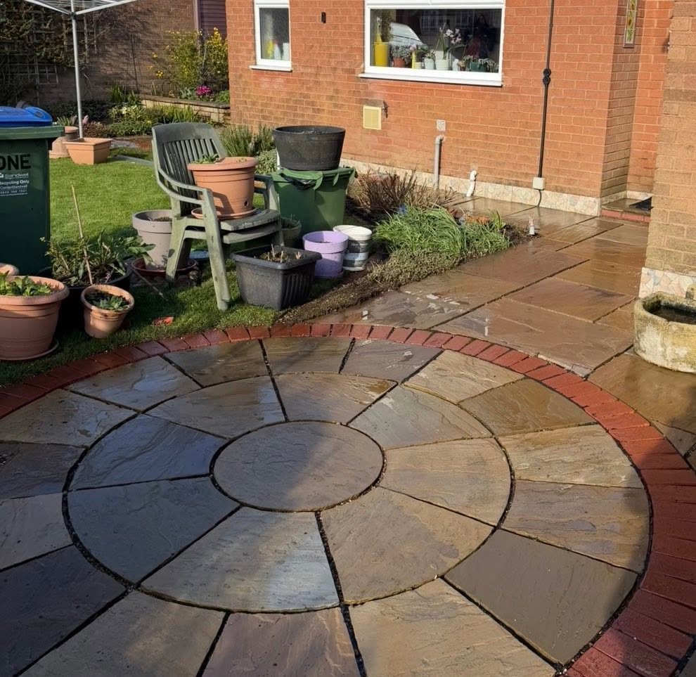 Garden Furniture Cleaning by Hydro-Jet